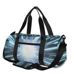 Blue Lightspeed Print Gym Bag