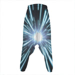 Blue Lightspeed Print Hammer Pants