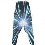 Blue Lightspeed Print Hammer Pants