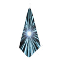 Blue Lightspeed Print Hand Towel