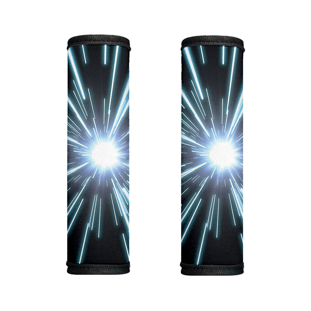 Blue Lightspeed Print Handle Covers
