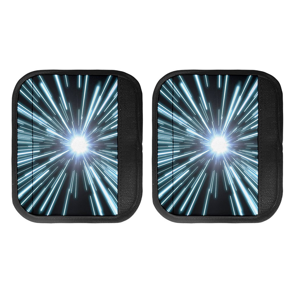 Blue Lightspeed Print Handle Covers