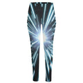 Blue Lightspeed Print High-Waisted Pocket Leggings