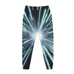 Blue Lightspeed Print Jogger Pants