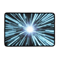 Blue Lightspeed Print Kitchen Mat