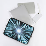 Blue Lightspeed Print Laptop Sleeve