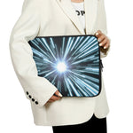 Blue Lightspeed Print Laptop Sleeve