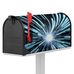 Blue Lightspeed Print Mailbox Cover
