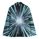 Blue Lightspeed Print Men's Blazer