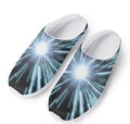 Blue Lightspeed Print Mesh Casual Shoes