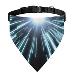 Blue Lightspeed Print Over The Collar Dog Bandana