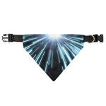 Blue Lightspeed Print Over The Collar Dog Bandana
