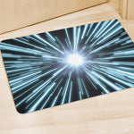 Blue Lightspeed Print Polyester Doormat