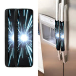 Blue Lightspeed Print Refrigerator Handle Covers