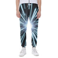 Blue Lightspeed Print Joggers