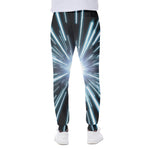 Blue Lightspeed Print Scuba Joggers