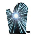 Blue Lightspeed Print Single Oven Mitt