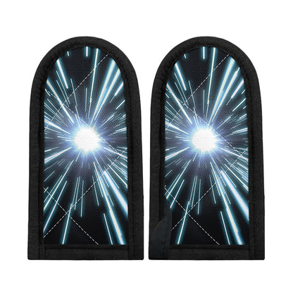 Blue Lightspeed Print Skillet Handle Cover