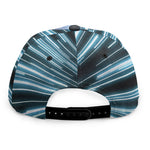 Blue Lightspeed Print Snapback Cap