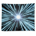 Blue Lightspeed Print Tapestry