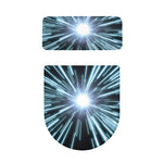 Blue Lightspeed Print Toilet Lid And Tank Cover Set