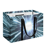 Blue Lightspeed Print Utility Tote Bag