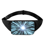 Blue Lightspeed Print Waist Bag
