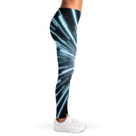 Blue Lightspeed Print Women's Leggings