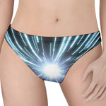 Blue Lightspeed Print Women's Thong