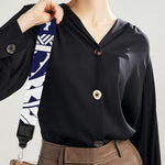 Blue Maori Polynesian Tattoo Print Bag Strap