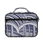 Blue Maori Polynesian Tattoo Print Briefcase Bible Bag