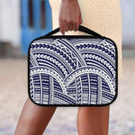 Blue Maori Polynesian Tattoo Print Classic Bible Case