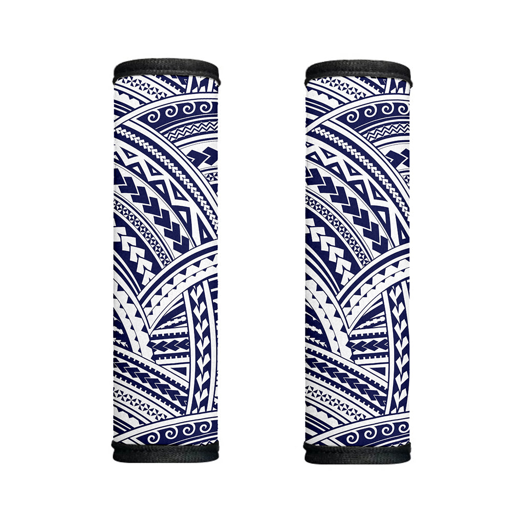 Blue Maori Polynesian Tattoo Print Handle Covers