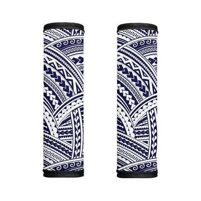 Blue Maori Polynesian Tattoo Print Handle Covers