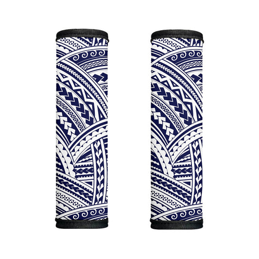 Blue Maori Polynesian Tattoo Print Handle Covers
