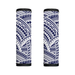 Blue Maori Polynesian Tattoo Print Handle Covers