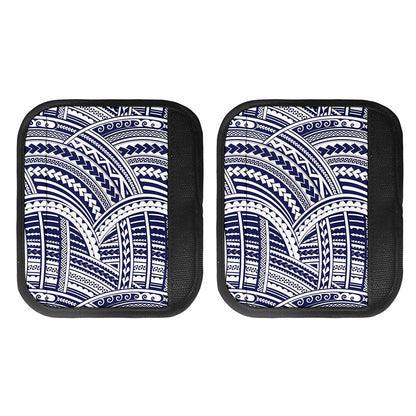 Blue Maori Polynesian Tattoo Print Handle Covers