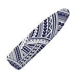 Blue Maori Polynesian Tattoo Print Ironing Board Cover