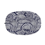 Blue Maori Polynesian Tribal Print Car Side Mirror Covers