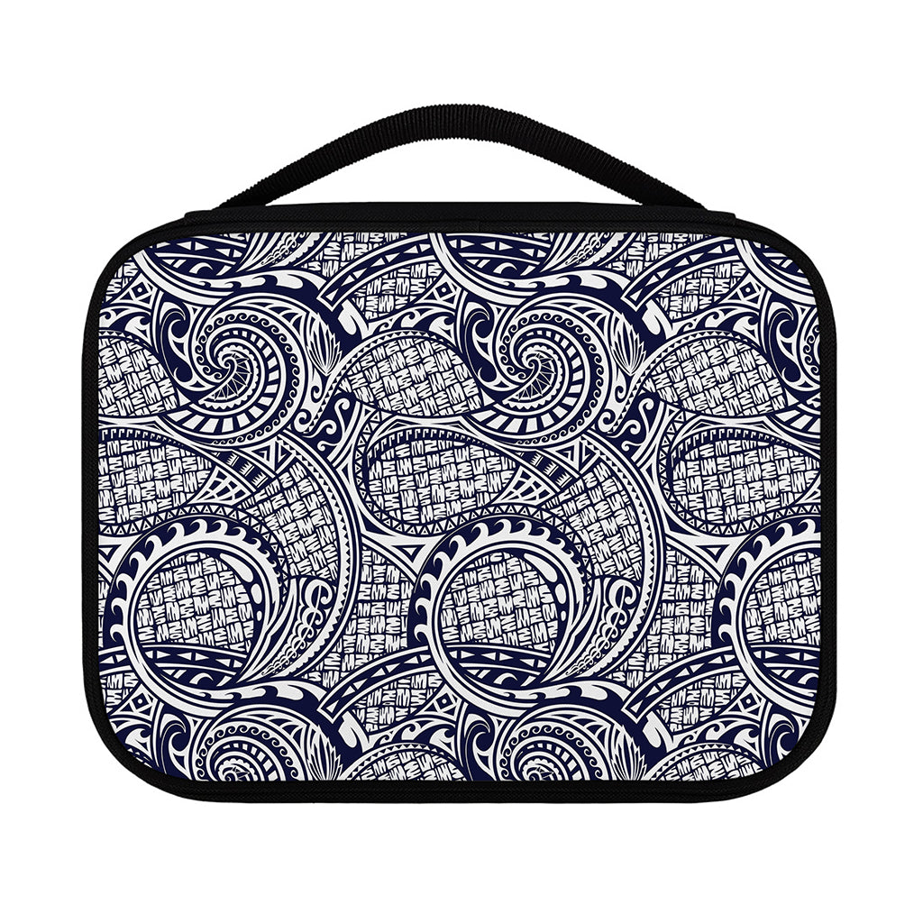 Blue Maori Polynesian Tribal Print Classic Bible Case