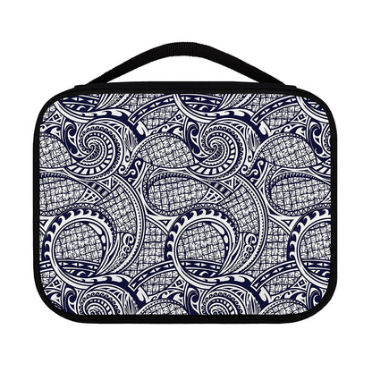 Blue Maori Polynesian Tribal Print Classic Bible Case