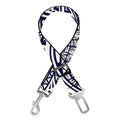 Blue Maori Polynesian Tribal Print Dog Seat Belt