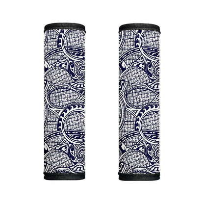 Blue Maori Polynesian Tribal Print Handle Covers