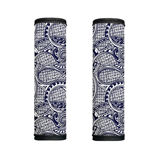 Blue Maori Polynesian Tribal Print Handle Covers