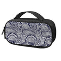 Blue Maori Polynesian Tribal Print Portable Cooler Travel Case