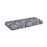 Blue Maori Polynesian Tribal Print Piano Keyboard Cover