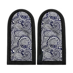 Blue Maori Polynesian Tribal Print Skillet Handle Cover