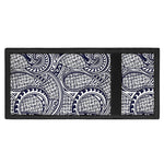 Blue Maori Polynesian Tribal Print Trifold Wallet