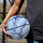 Blue Marble Print Basketball