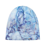 Blue Marble Print Beanie